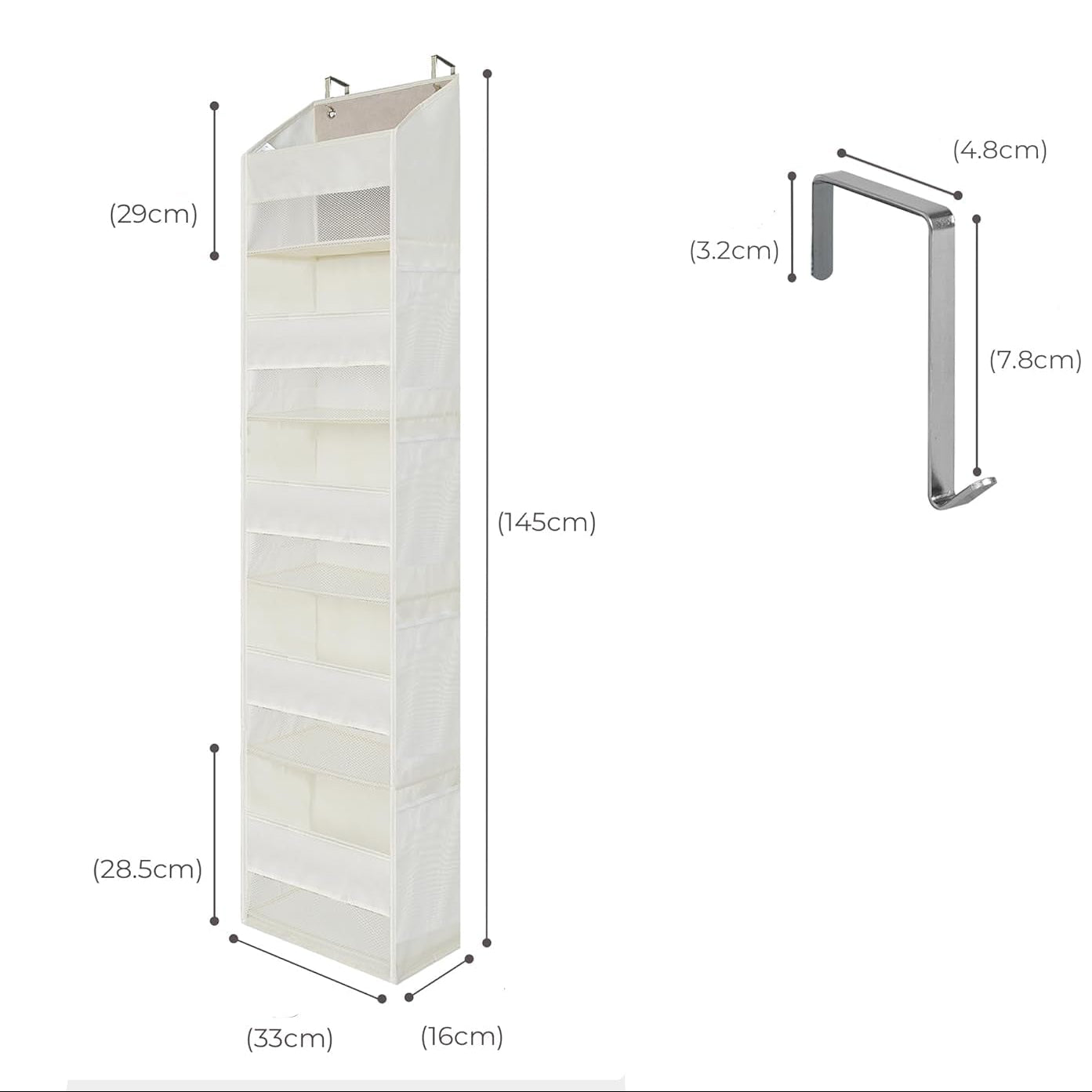 Over Door 5 Layers Organizer
