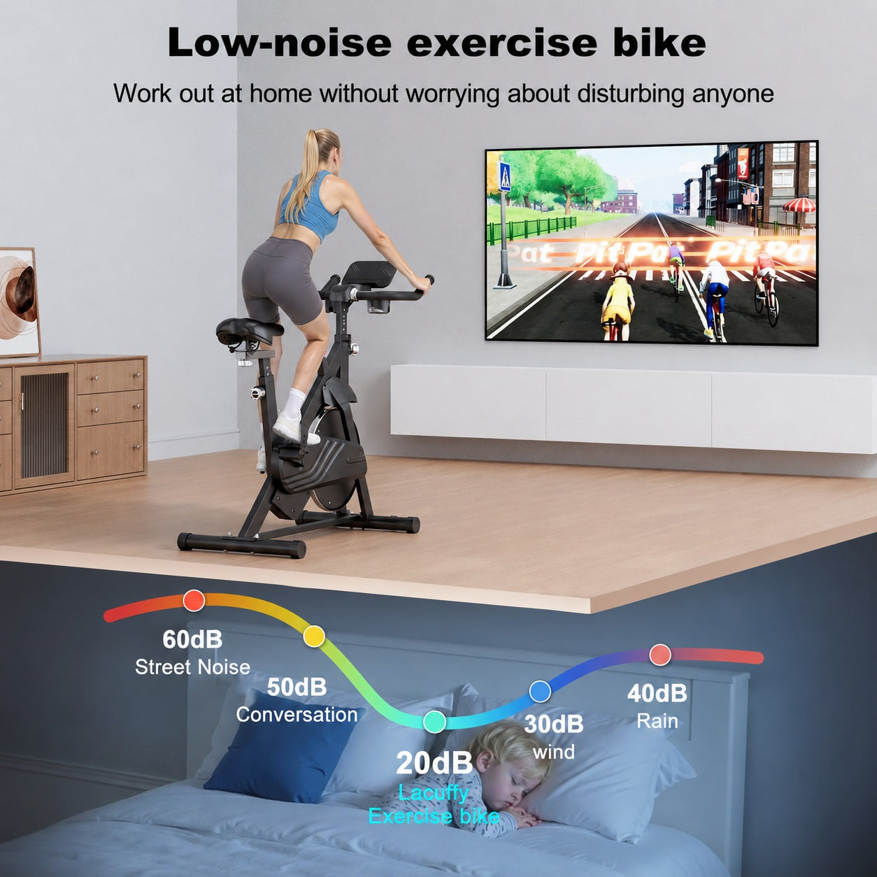 Magnetic Exercise Bike