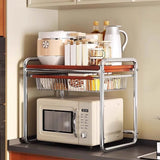 2-Tier Microwave Shelf Stand
