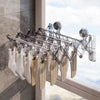 Foldable Suction Clothes Drying Rack