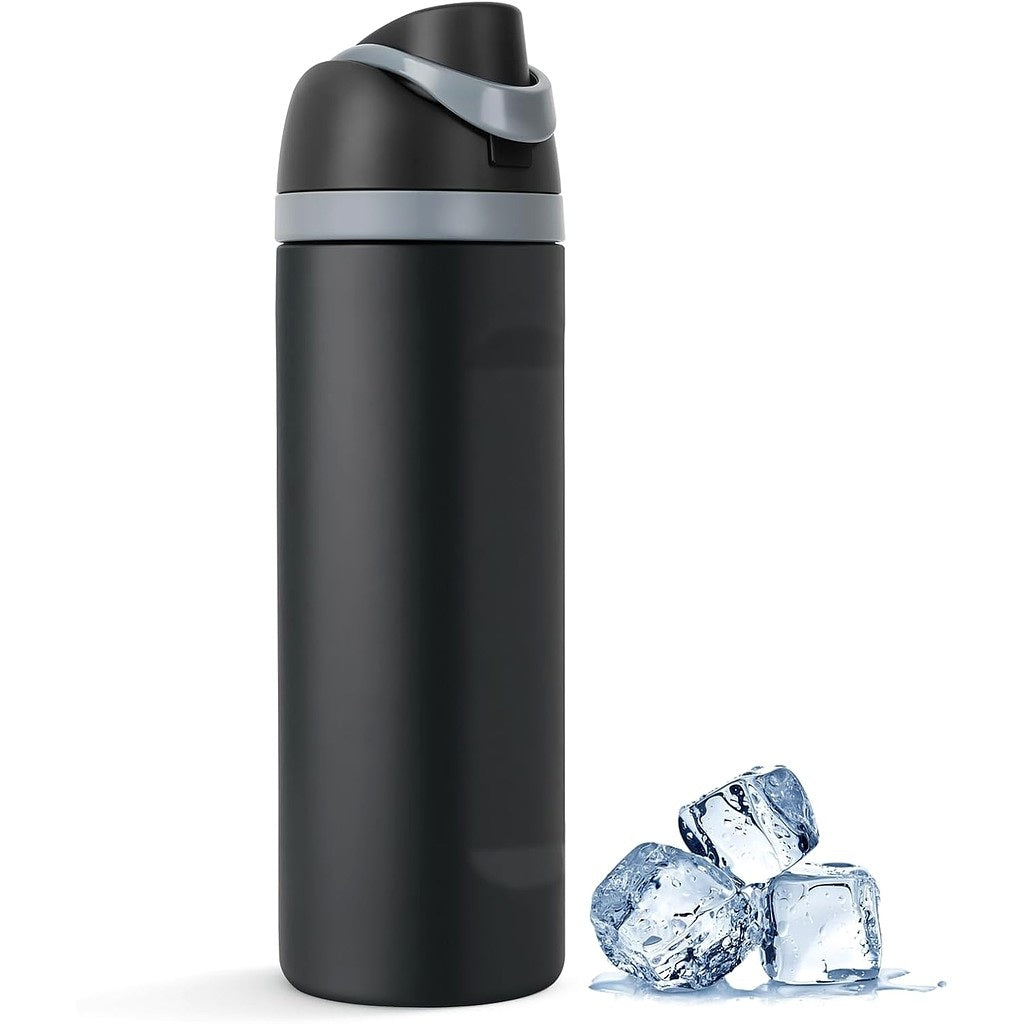 Insulated Stainless Steel Bottle with 2-in-1 Lid