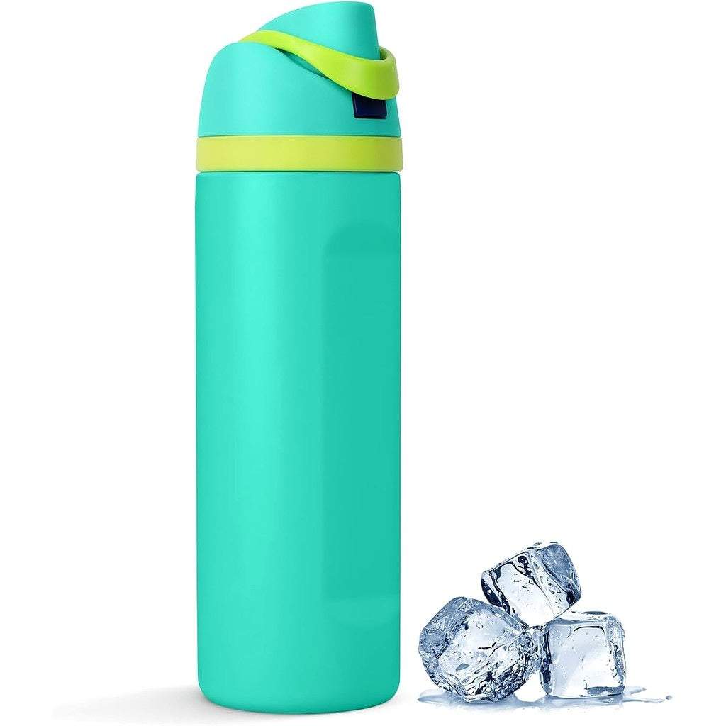 Insulated Stainless Steel Bottle with 2-in-1 Lid