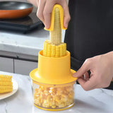 Corn Peeler with Bowl and Grater