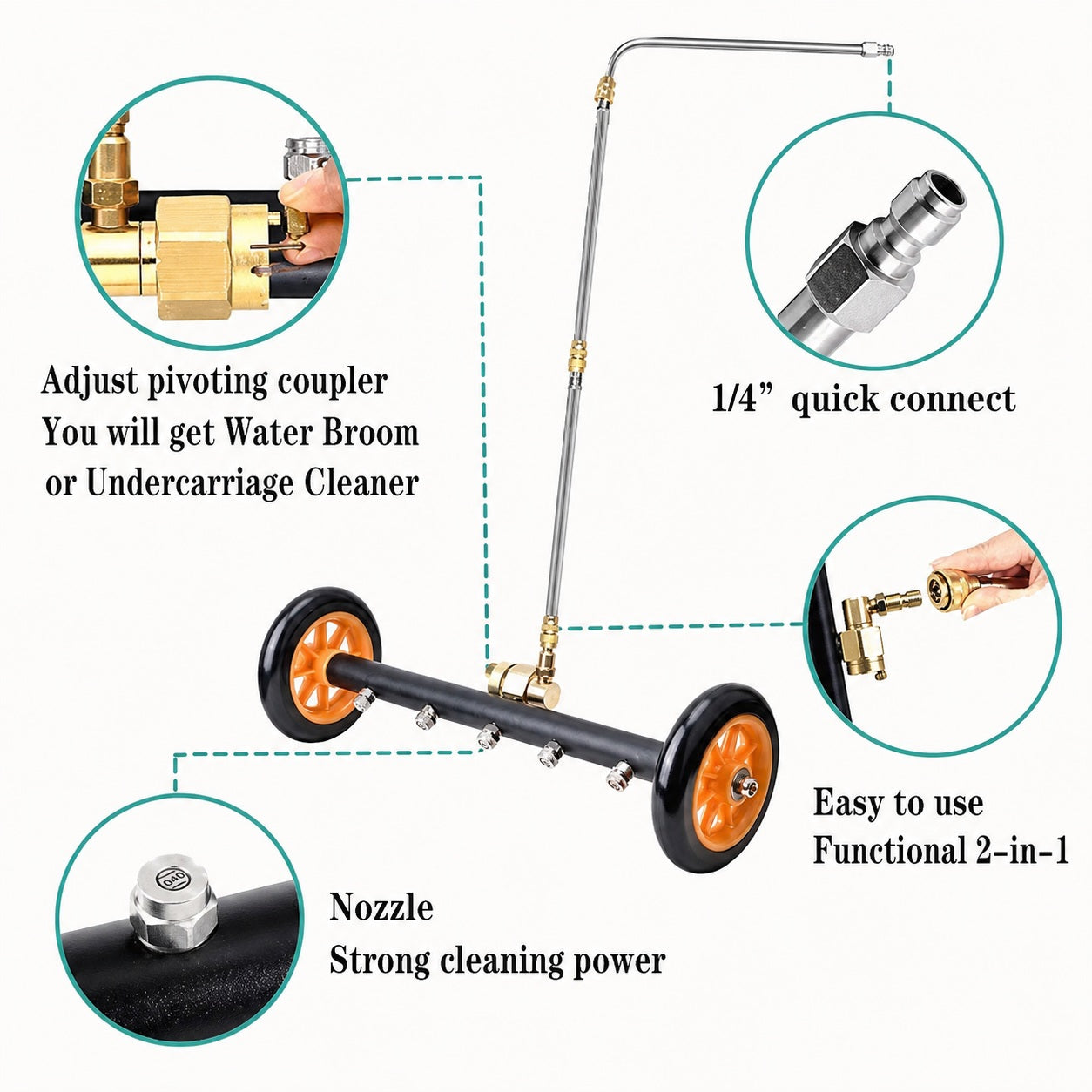 Pressure Washer Water Broom