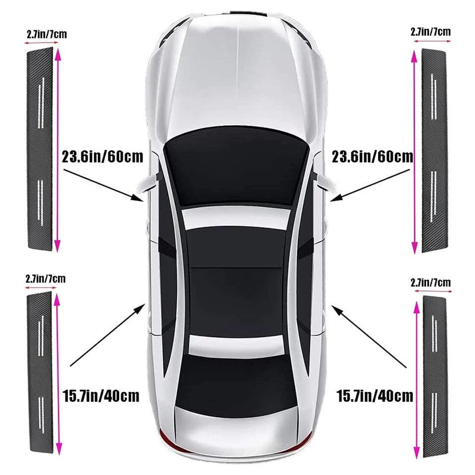 Carbon Fiber Car Stickers (Set of 4 Doors) - 961stores