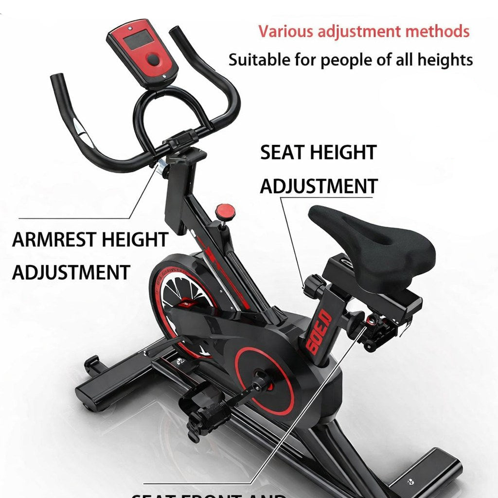 Indoor Spinning Bike with LCD Monitor
