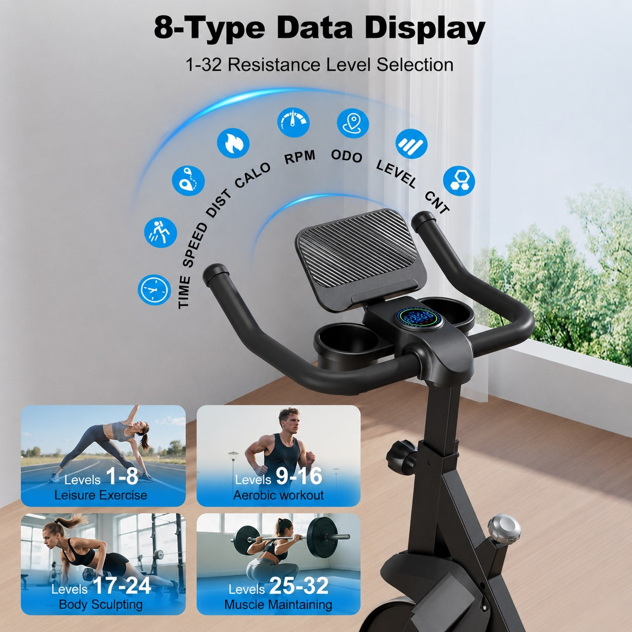 Magnetic Exercise Bike