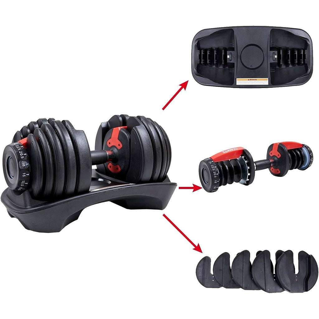 Adjustable Dumbbell Set (25KG)