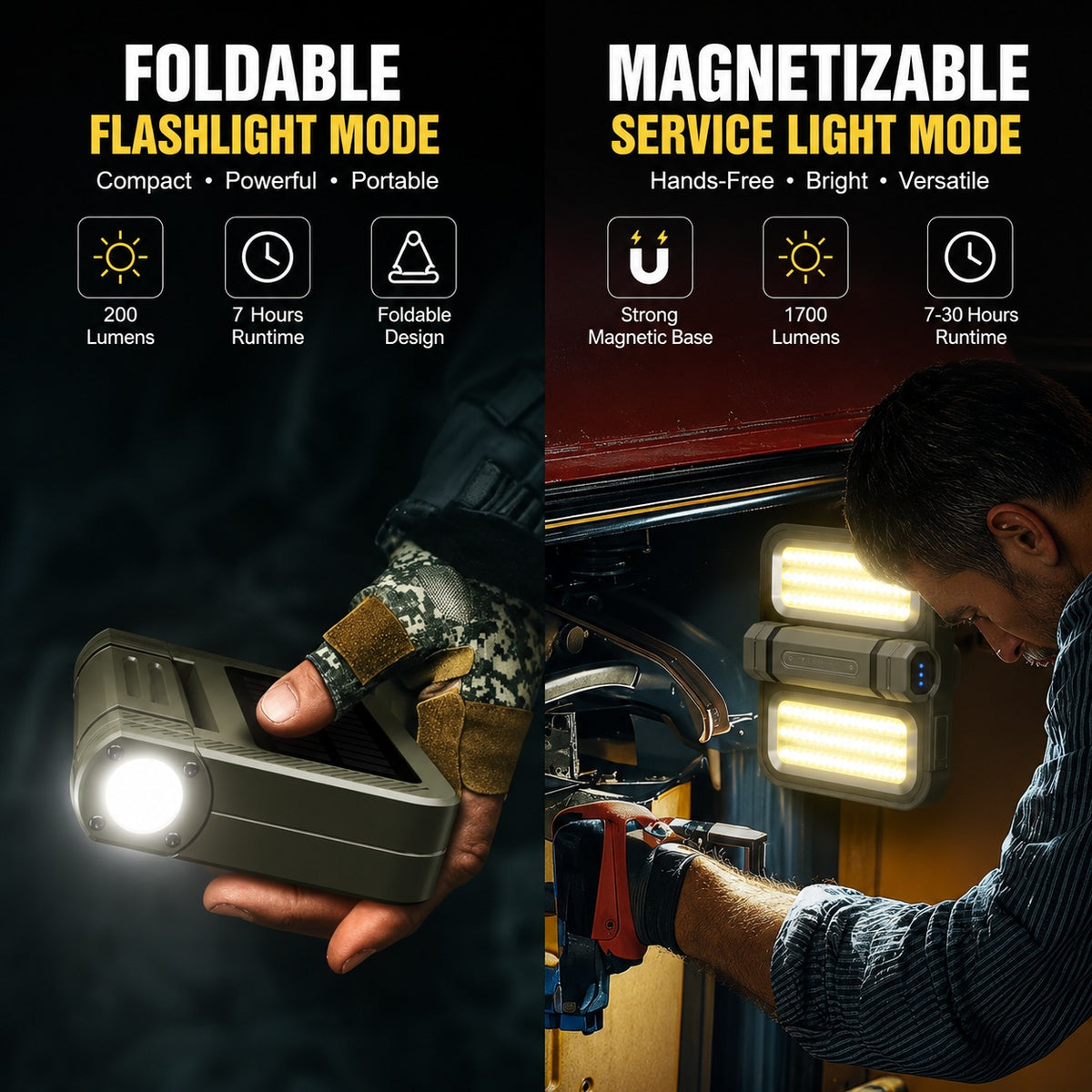 Rechargeable Solar Light