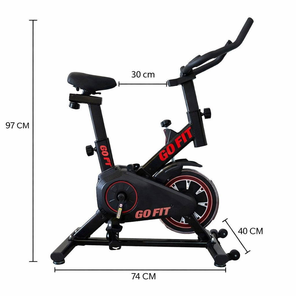 Indoor Spinning Bike with LCD Monitor