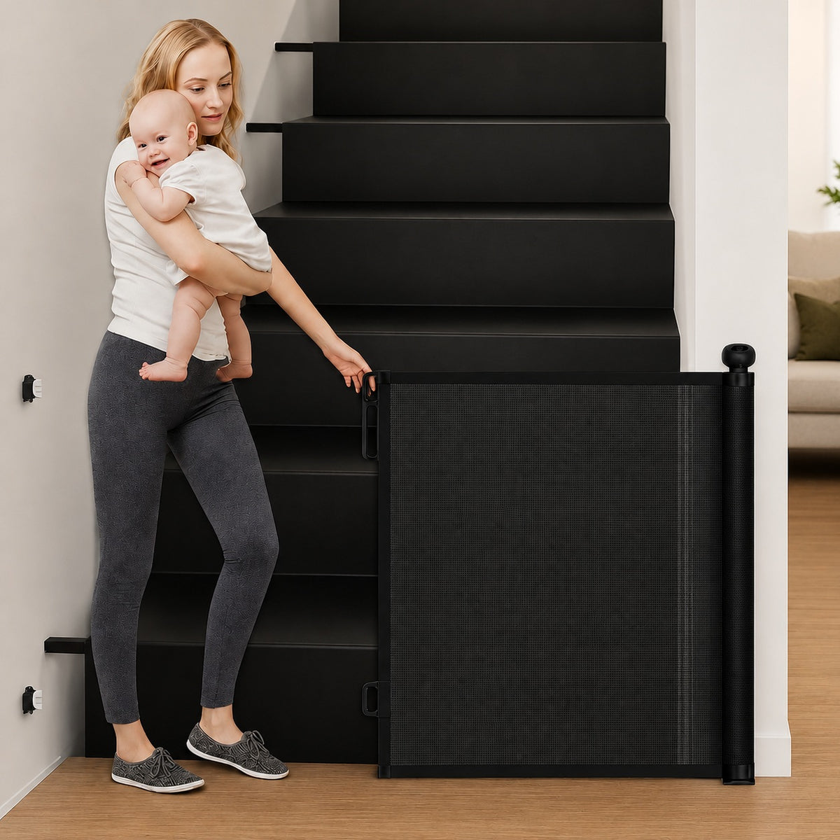 Retractable Safety Gate
