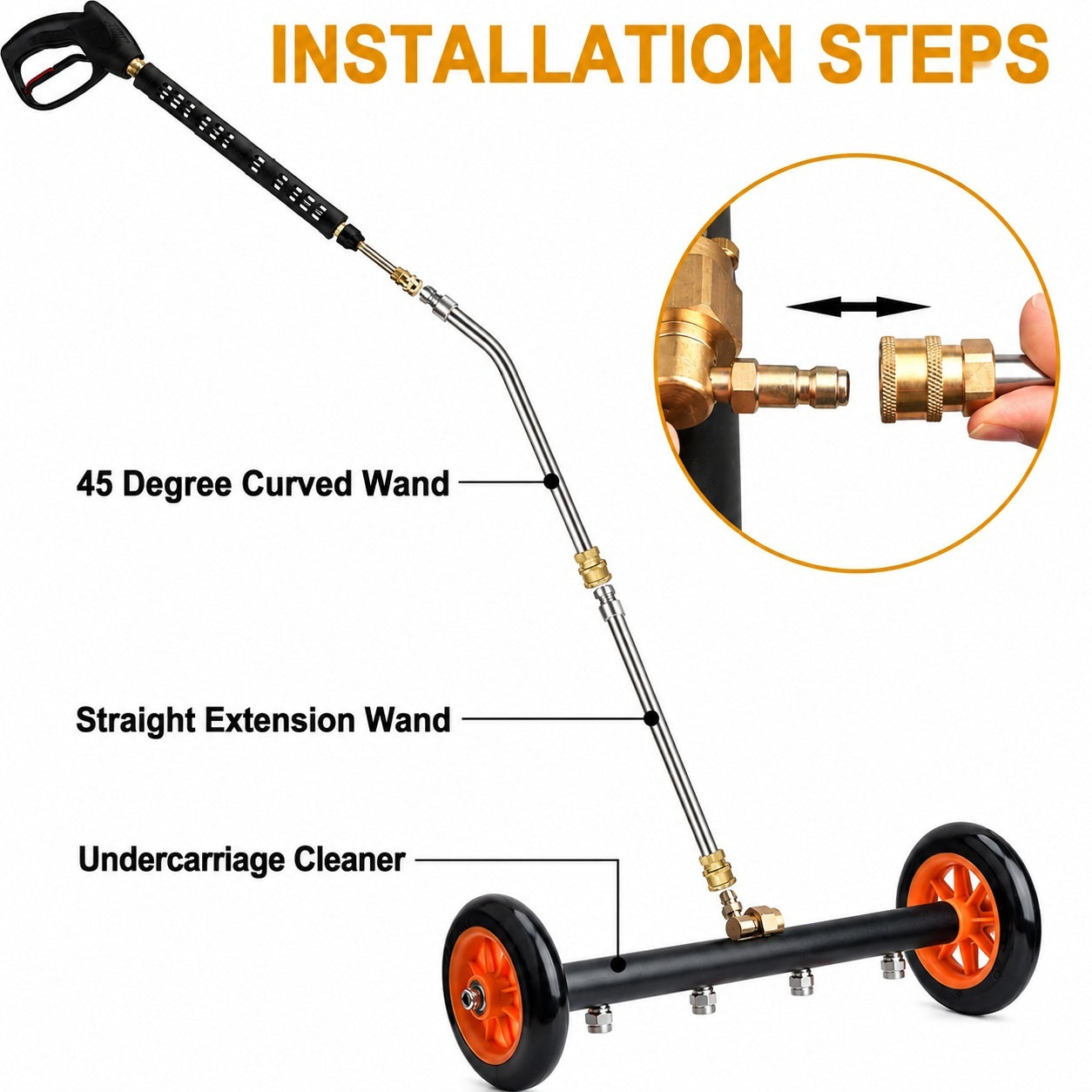 Pressure Washer Water Broom