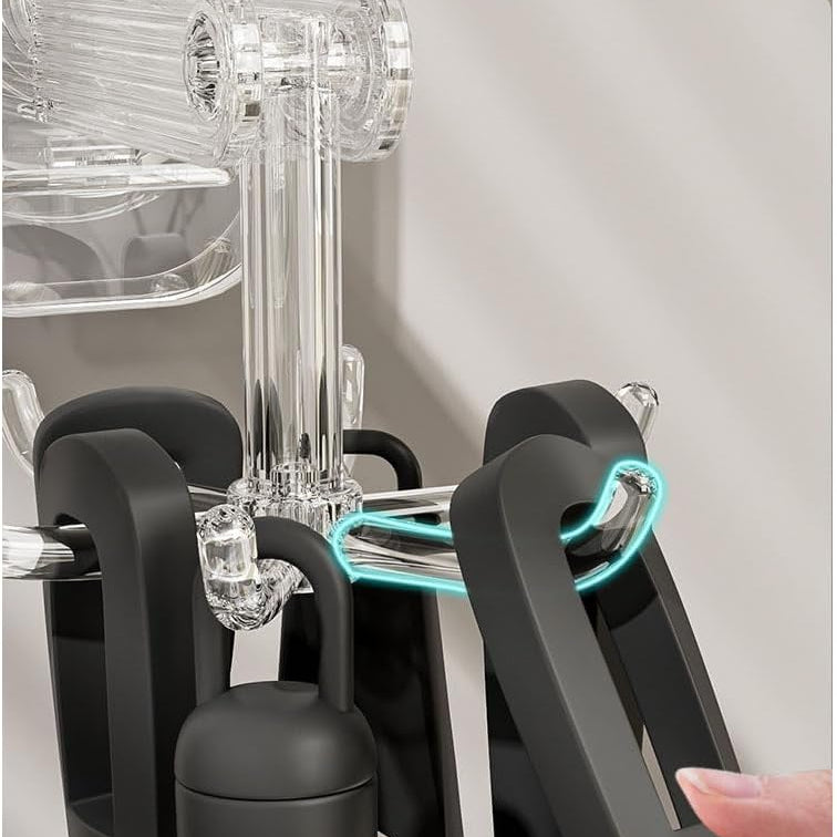 6-Claw Rotating Suction Hook
