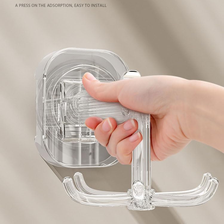 6-Claw Rotating Suction Hook