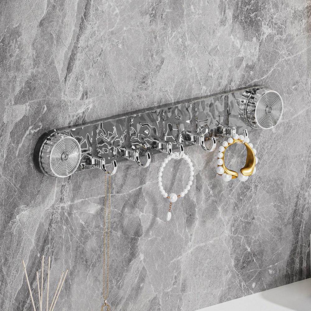 Suction Cup Folding Hook Rack