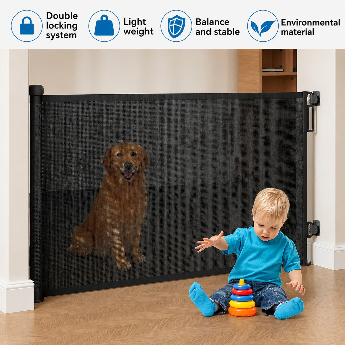 Retractable Safety Gate