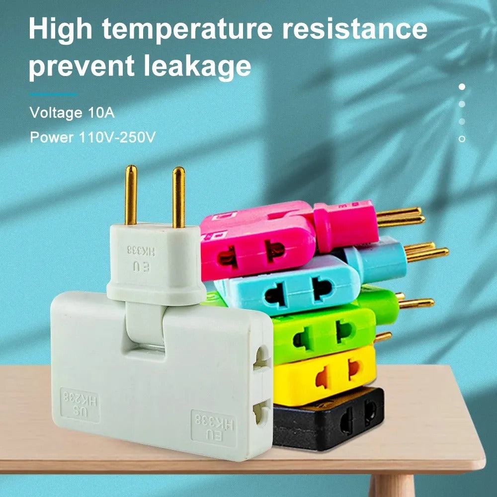 Rotating Flat Wall Socket