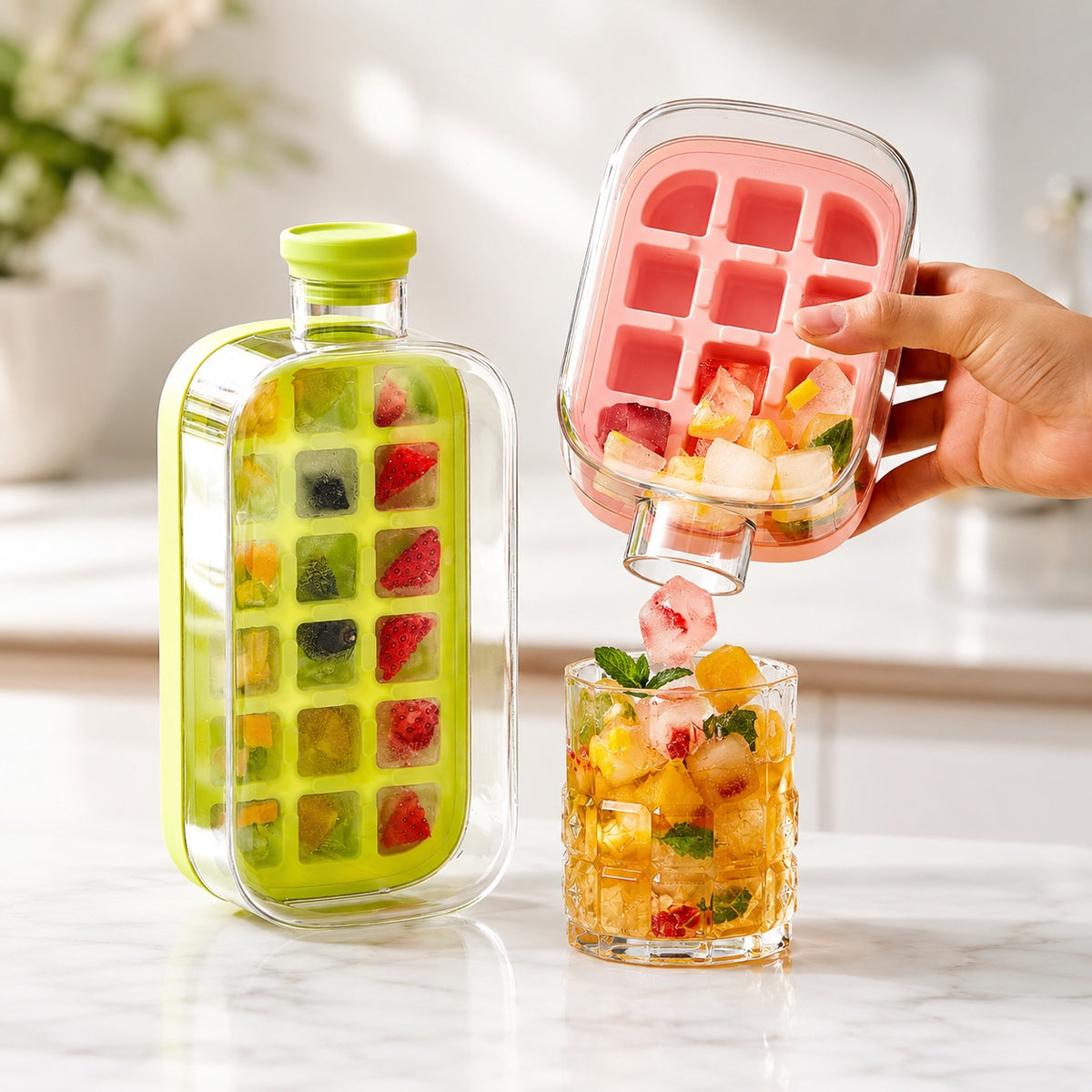 Ice Cube Bottle Cup