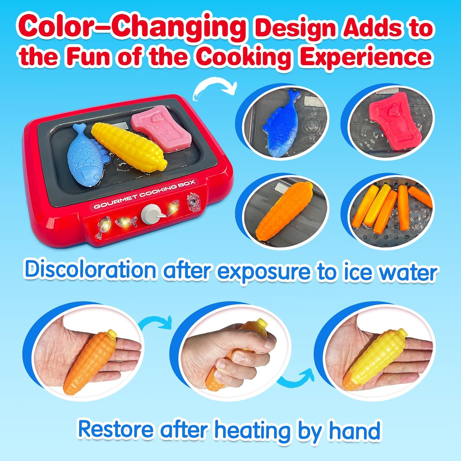 Color Changing Cooking Toy Set