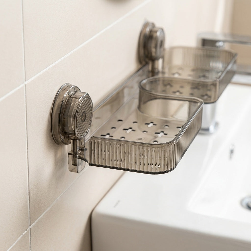 No Drill Suction Sink Organizer