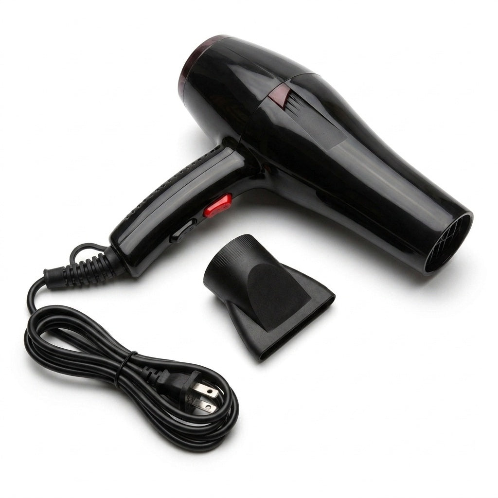Professional Salon Hair Dryer with Nozzle