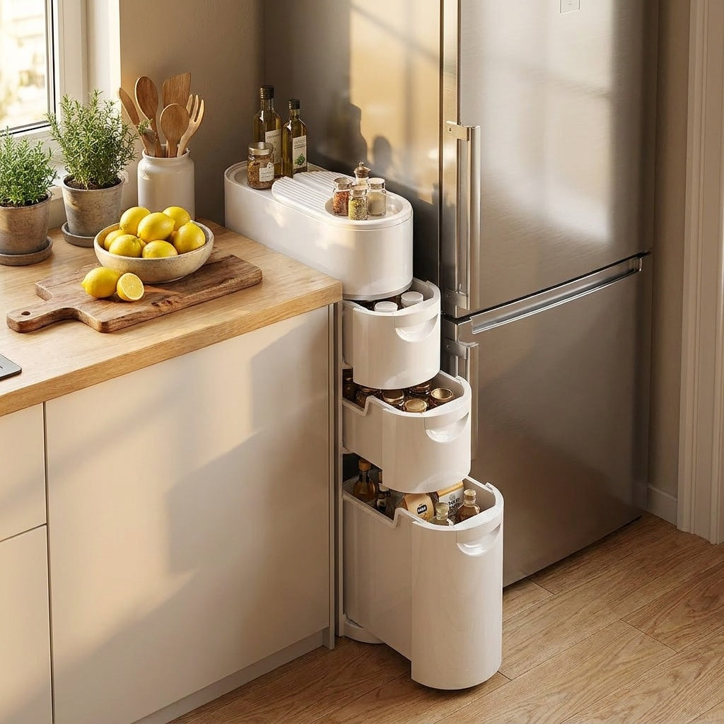 Narrow Slim Storage Cabinet