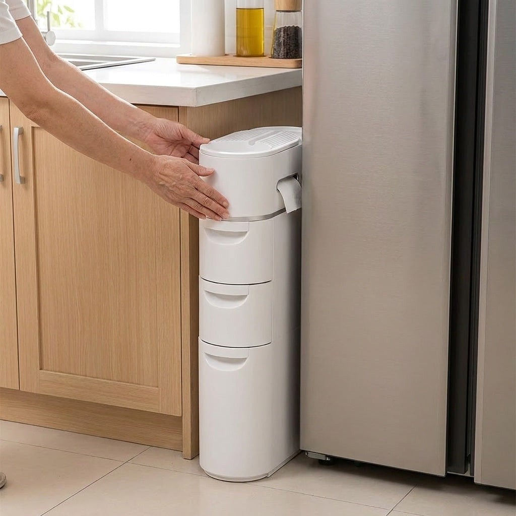 Narrow Slim Storage Cabinet