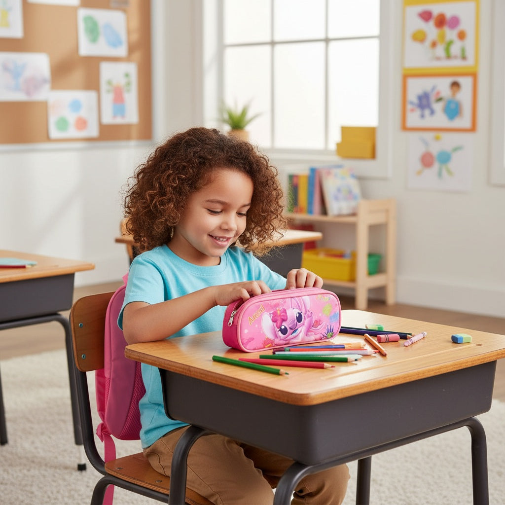 Kids 3-Piece Character School Bag Set