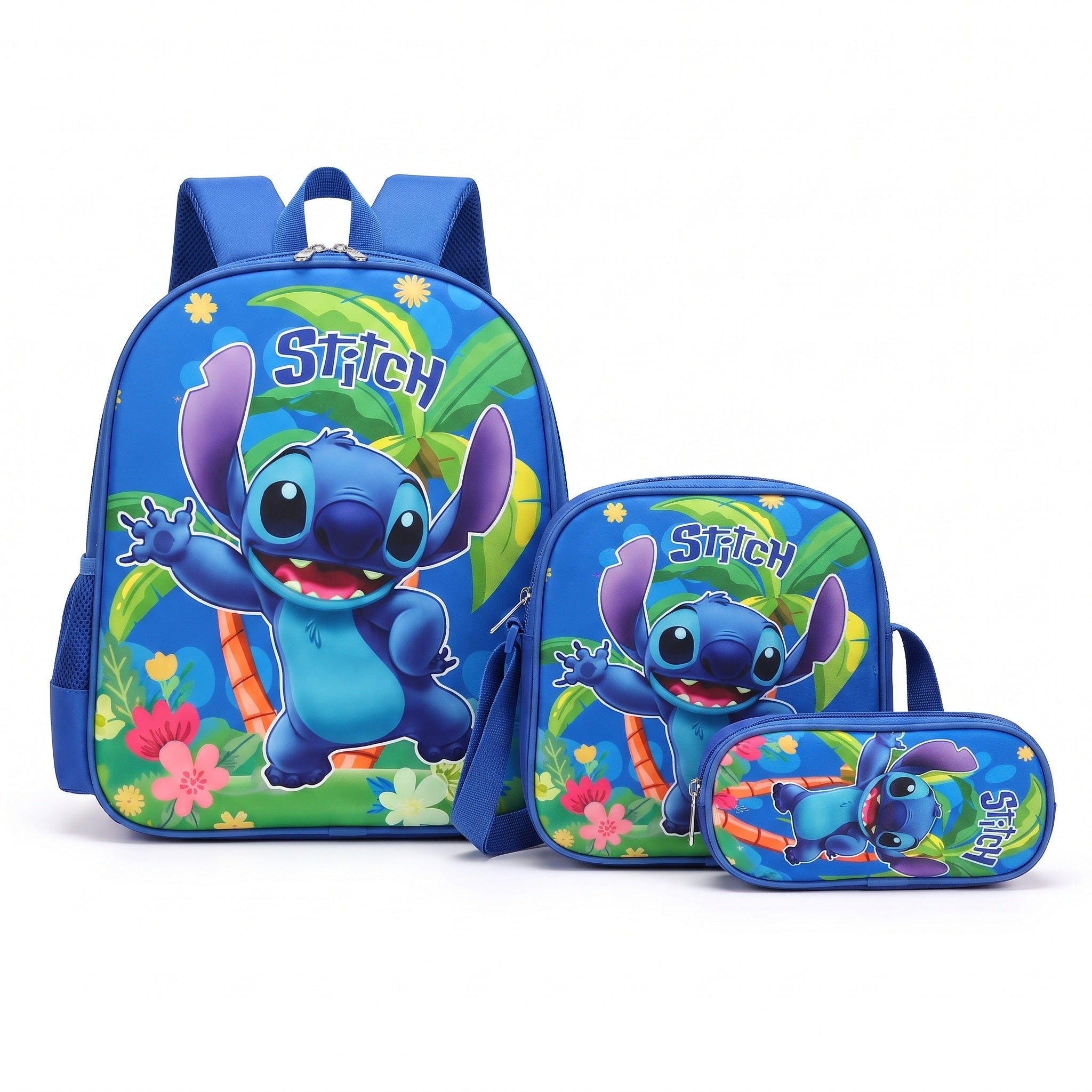 Character Kids School Bag Set (3 Pieces)