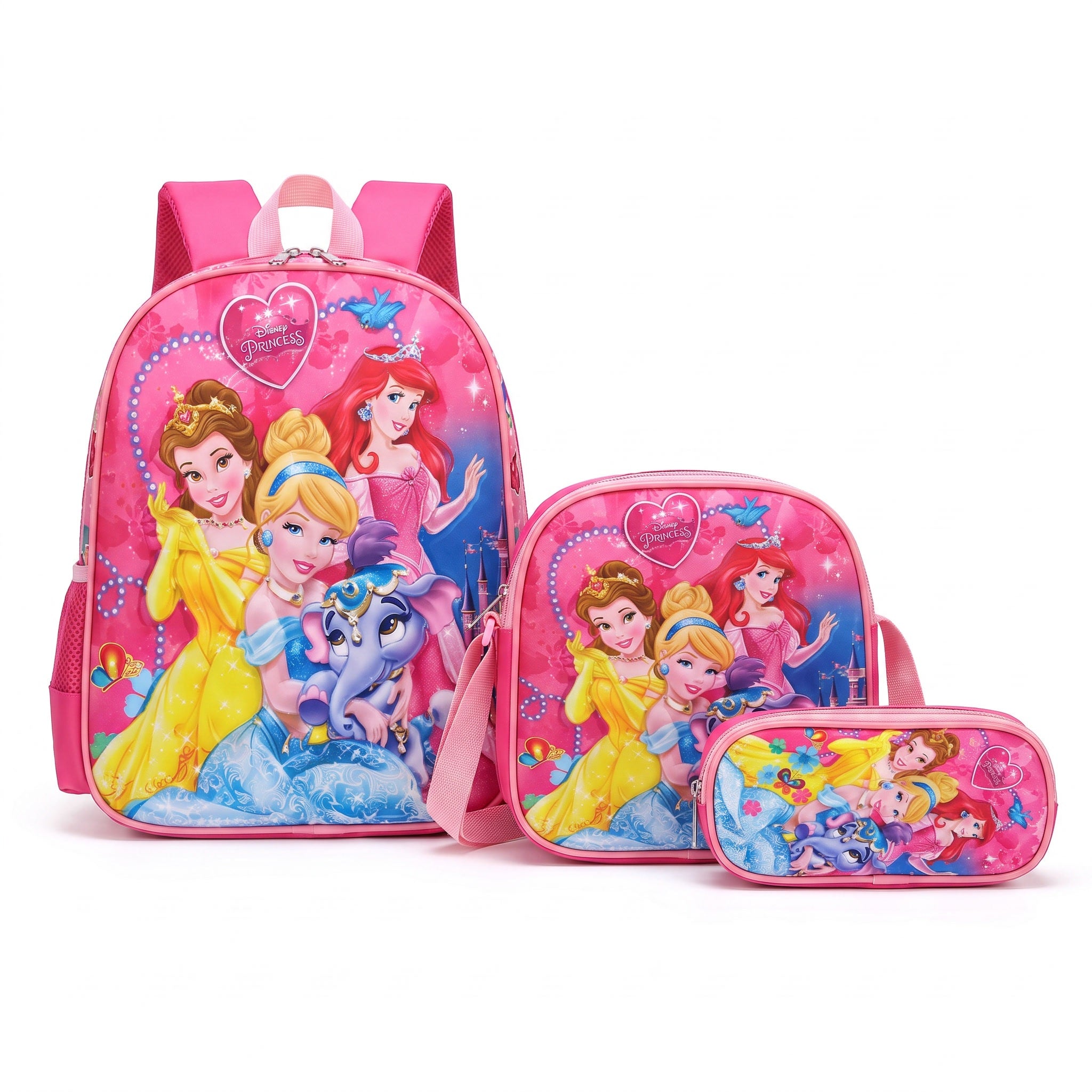 Character Kids School Bag Set (3 Pieces)