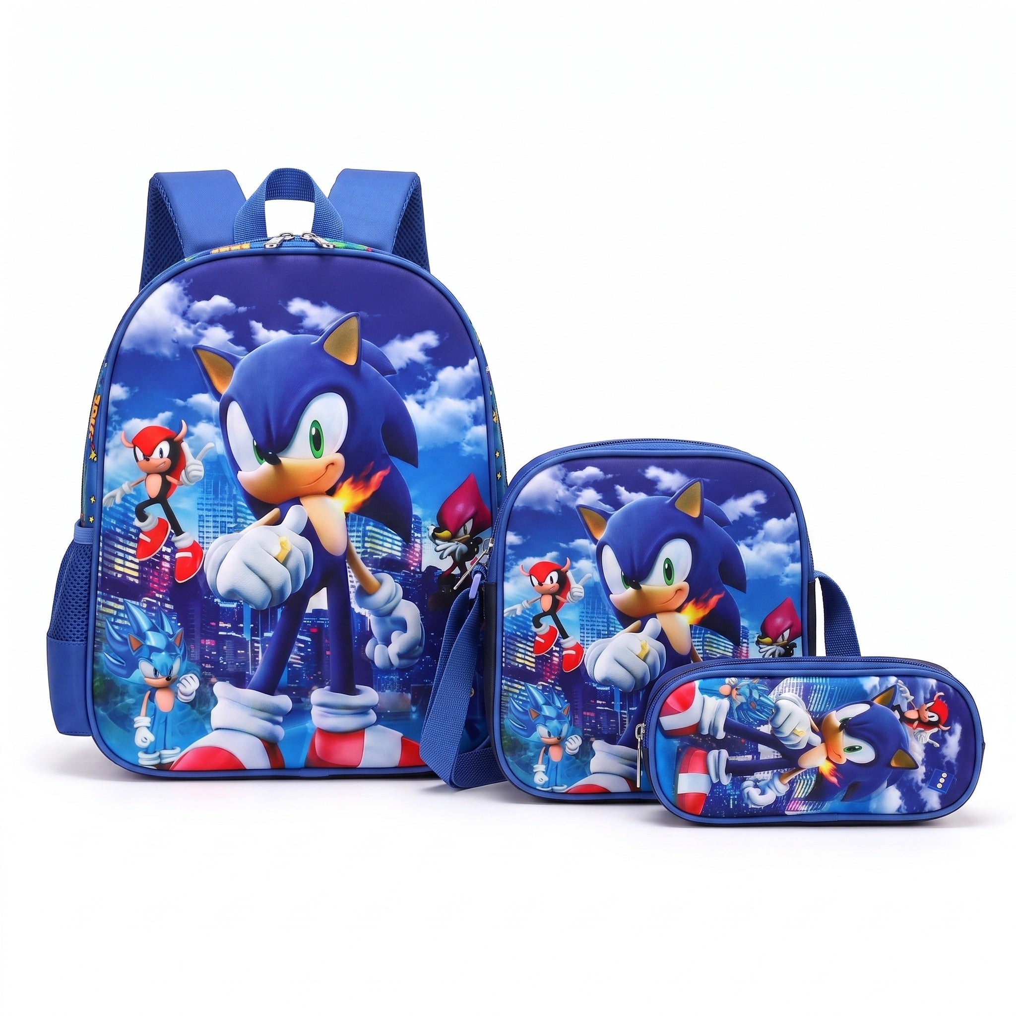 Character Kids School Bag Set (3 Pieces)