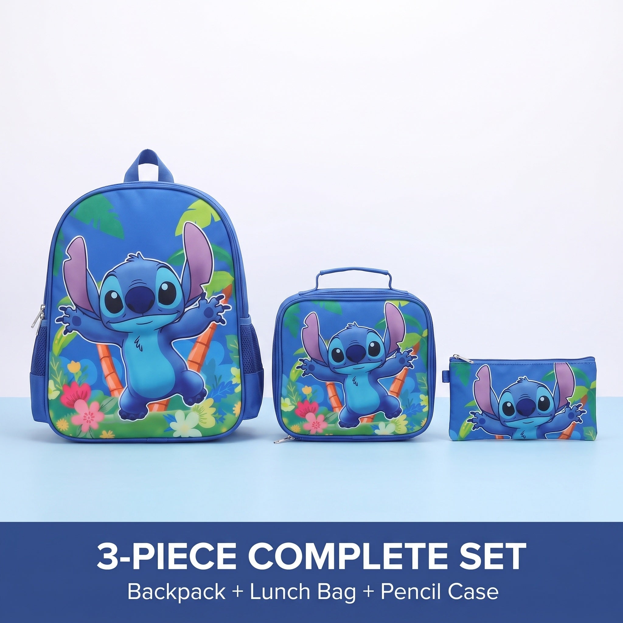 Character Kids School Bag Set (3 Pieces)
