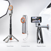 Magnetic Phone Stand with Tripod and Mounts