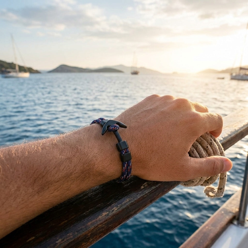 Anchor Bracelet for Men