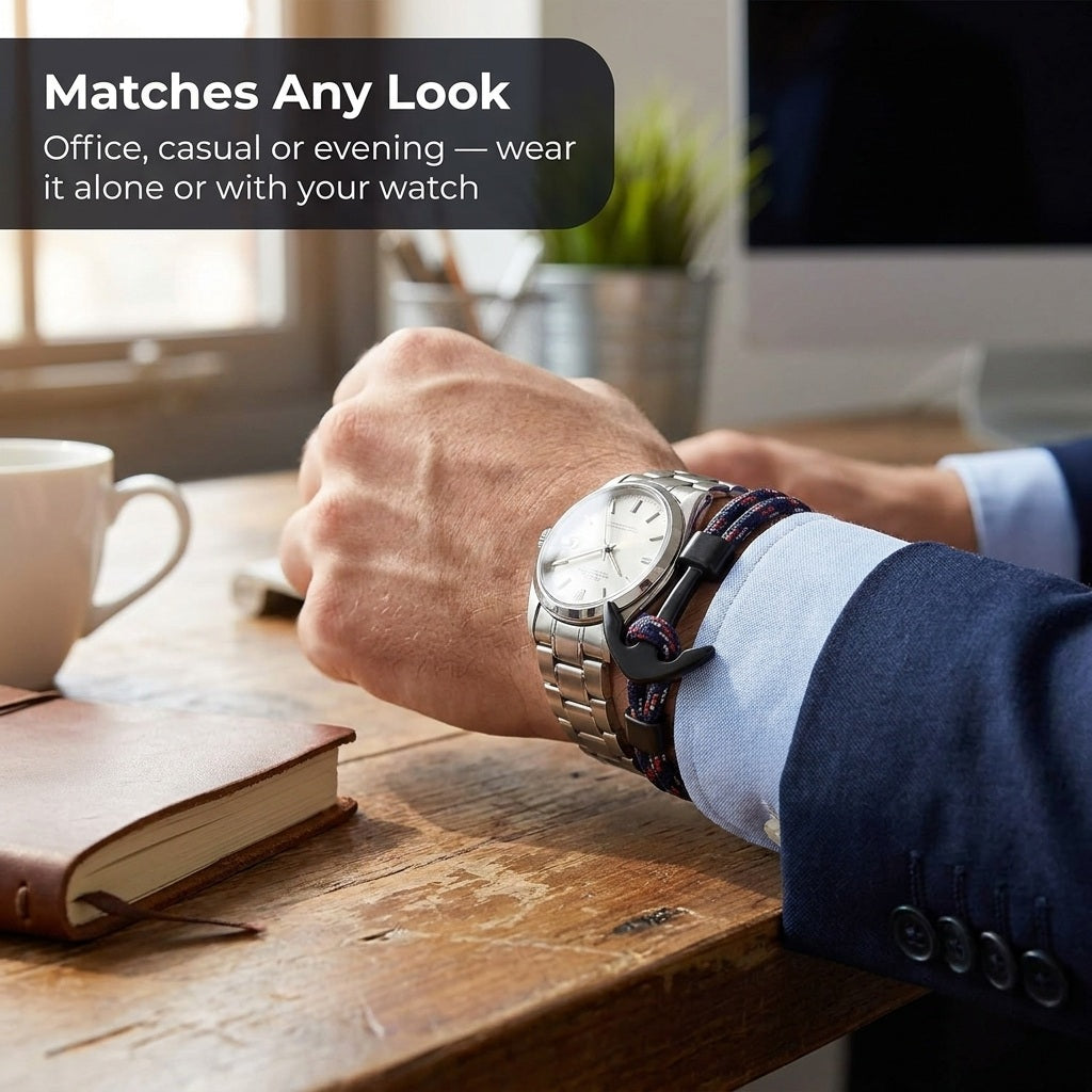 Anchor Bracelet for Men