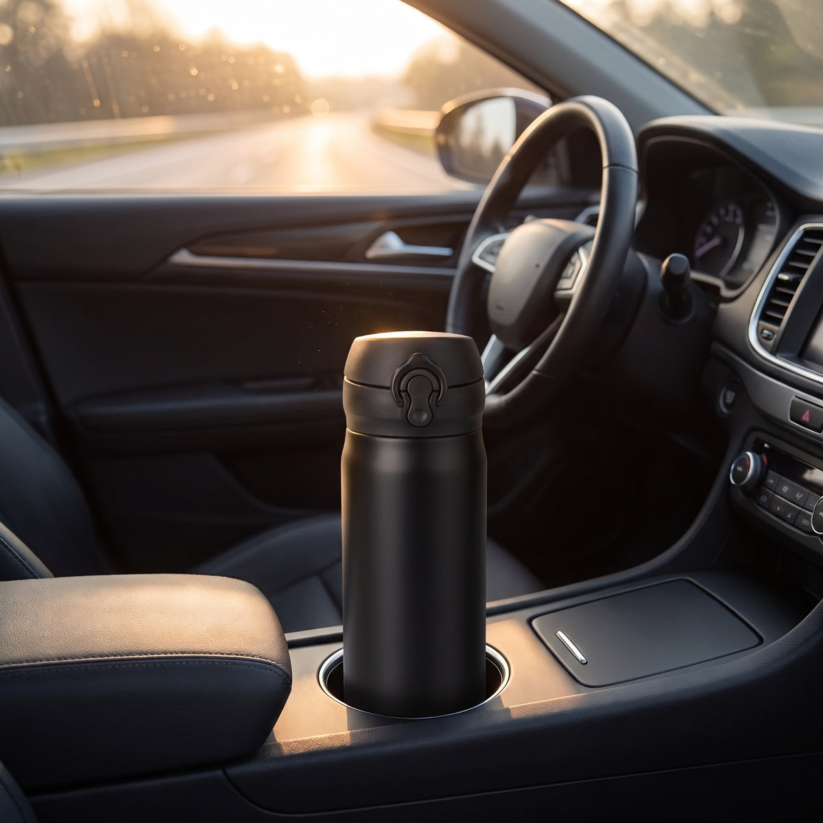 One-Push Insulated Stainless Steel Tumbler