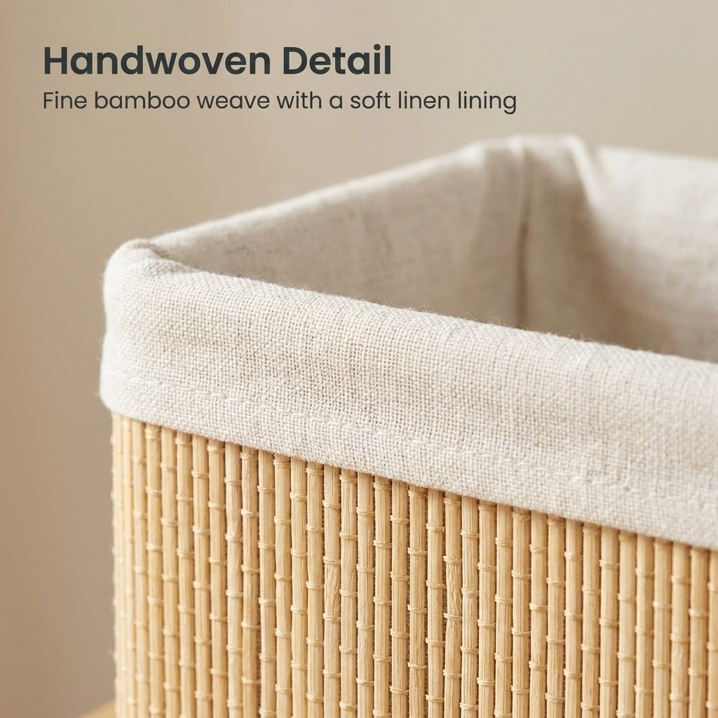 Bamboo Woven Basket Set