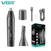 VGR V-613 Professional 2-in-1 Nose Hair Trimmer