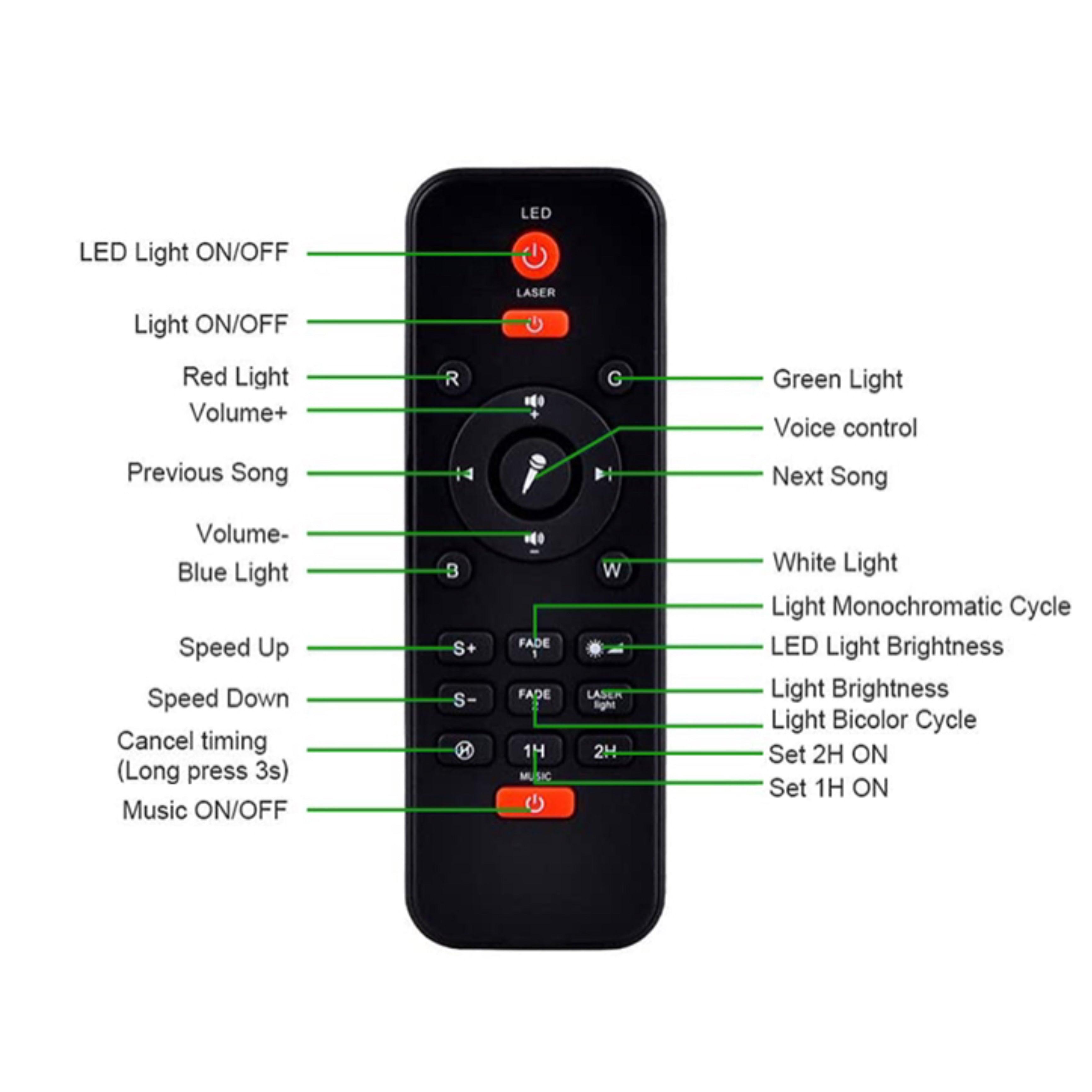 Astronaut Galaxy Projector - 961stores