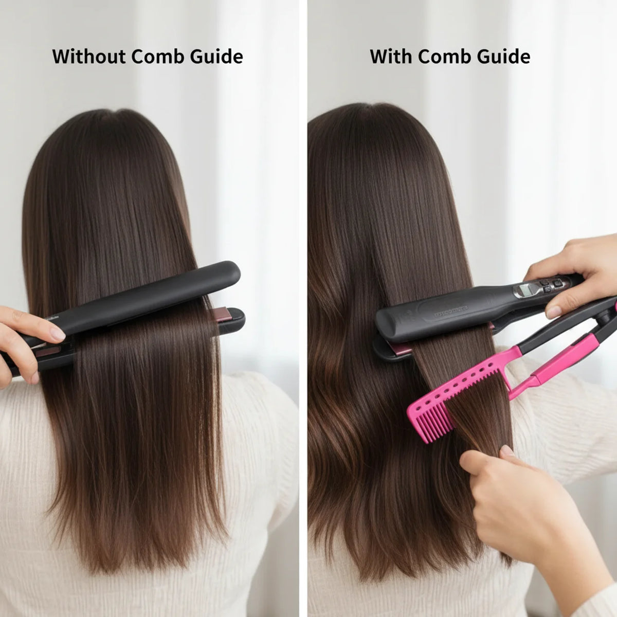 Professional Hair Straightener with LCD Display