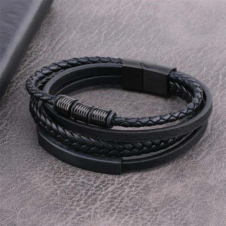 Personalized Leather Bracelet - 961stores