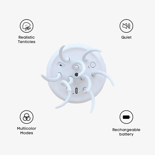 Rotating Jellyfish Lamp