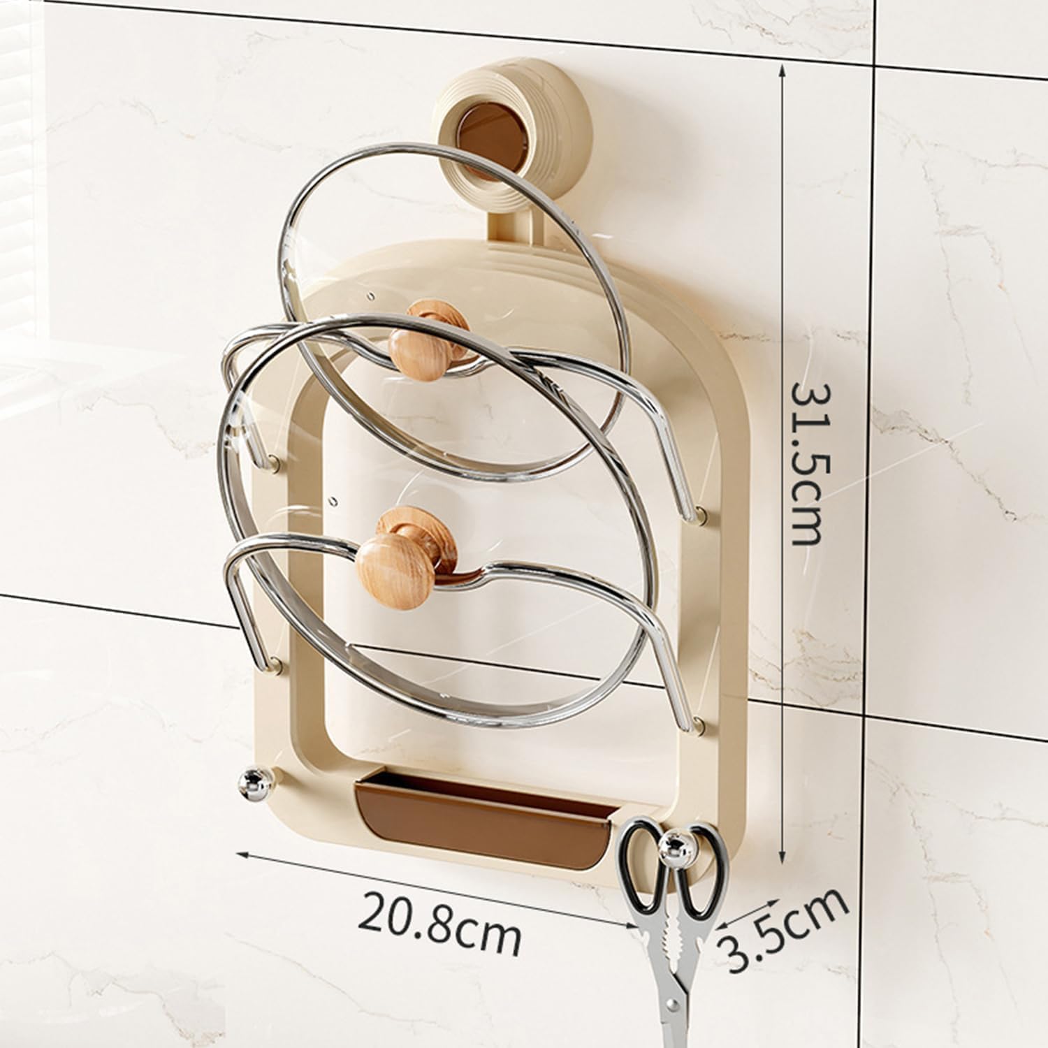 Suction Pot Lid Holder