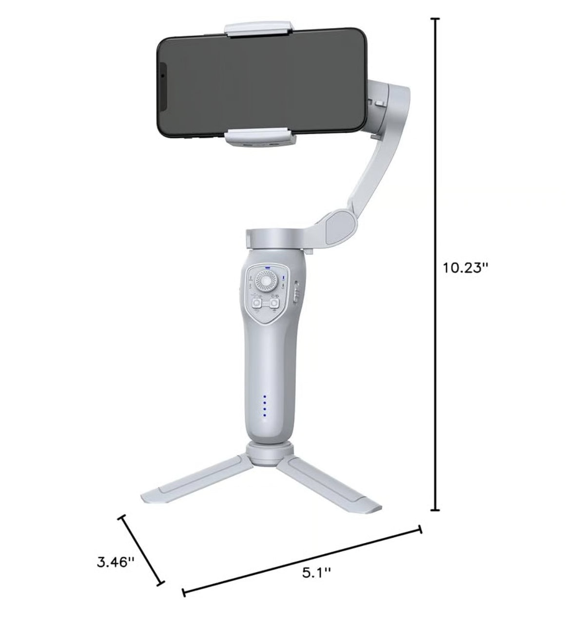 Smart Phone Gimbal with Fill Light