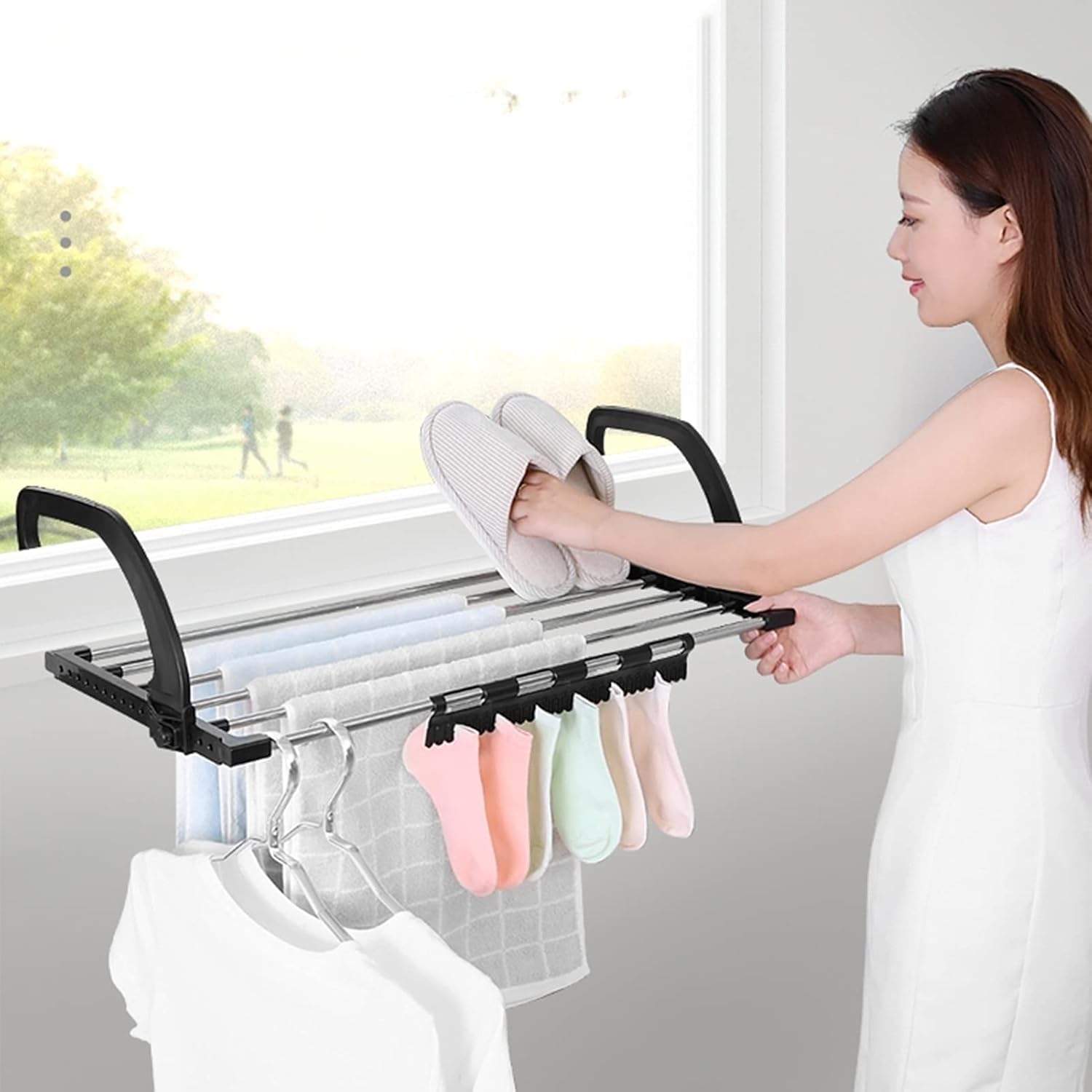 Expandable Portable Drying Rack