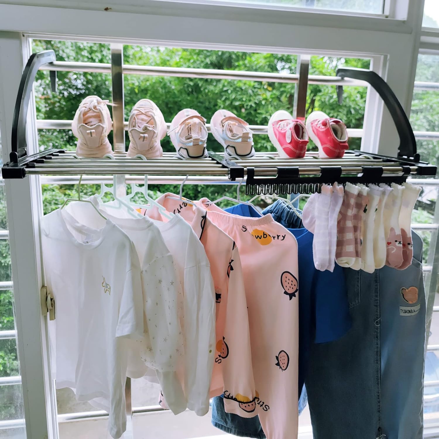 Expandable Portable Drying Rack