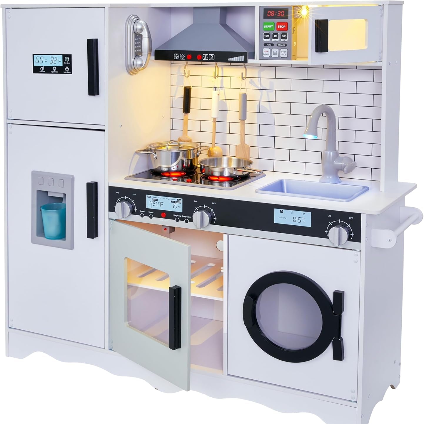 Kids Play Kitchen Set