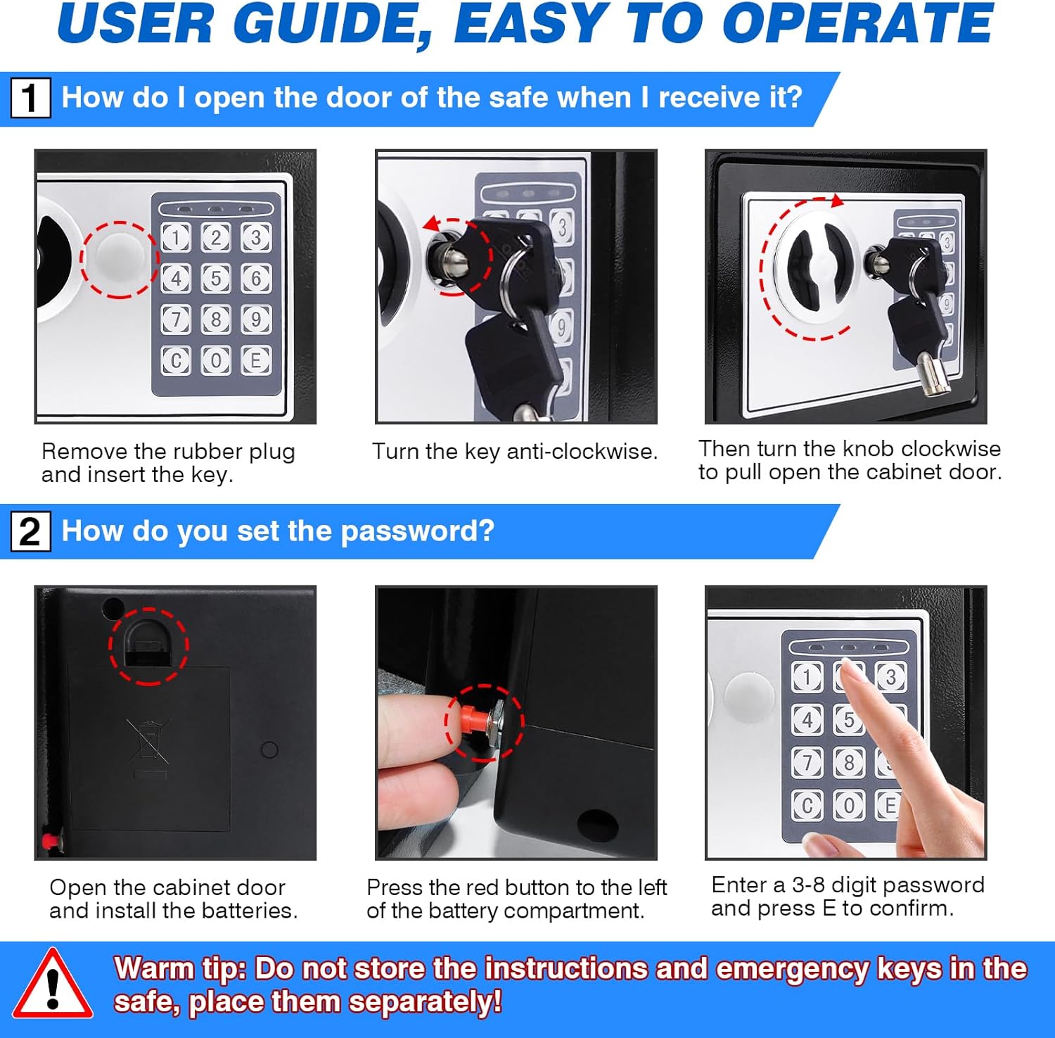 Smart Lock Safe Box
