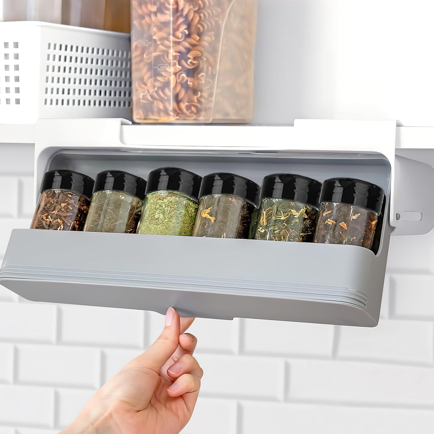 Slide Spice Rack Organizer