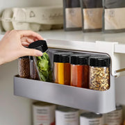 Plastic Slide Spice Rack Organizer